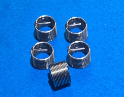 18) 1/2 BSP helicoil type thread repair insert 14tpi x 2D length (Pack of 5)  IBSP012014-2D