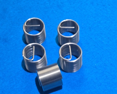 28) 3/4 BSP helicoil type thread repair insert 14tpi x 2D length (Pack of 5)  IBSP034014-2D