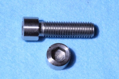 Laverda Handle Bar Clamp Bolt (Stainless) 30365169