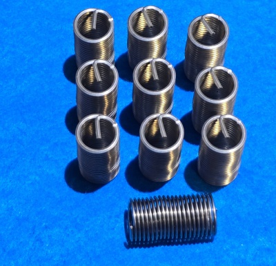 30) 1/2 BSF Helicoil  Type Thread Repair Insert 16 tpi 3D in length (pack of 10)  IBSF012016 - 3D