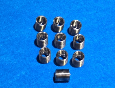 18) 3/8 BSF Helicoil  Type Thread Repair Insert 20tpi 2D in length (pack of 10)  IBSF038020 - 2D