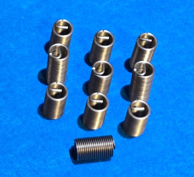 20) 3/8 BSF Helicoil  Type Thread Repair Insert 20 tpi 3D in length (pack of 10)  IBSF038020 - 3D