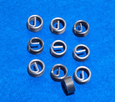 21) 7/16 BSF Helicoil  Type Thread Repair Insert 18 tpi 1D in length (pack of 10)  IBSF716018 - 1D