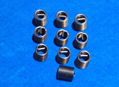 23) 7/16 BSF Helicoil  Type Thread Repair Insert 18tpi 2D in length (pack of 10)  IBSF716018 - 2D