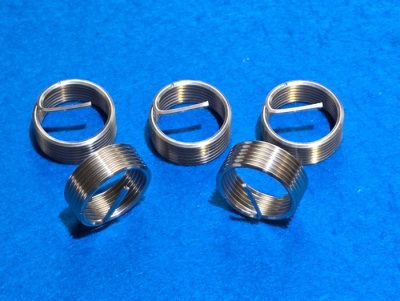 21) 5/8 BSP helicoil type thread repair insert 14tpi x 1D length (Pack of 5)  IBSP058014-1D