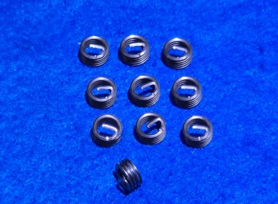 01) 0 BA Helicoil Type Thread Repair Insert 1D in length (Pack of 10) - IBA00-1D