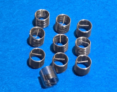 13) 1/2 Cycle helicoil type thread repair insert 26tpi x 1D length (Pack of 10)  ICEI12026-1D