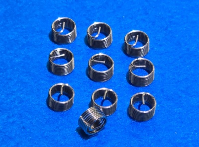 31) 3/8 UNF Helicoil  Type Thread Repair Insert 24 tpi 1D in length (pack of 10)  IUNF038024 - 1D