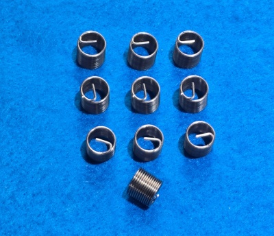 08) 3/8 Cycle helicoil type thread repair insert 26tpi x 1.5D length (Pack of 10)  ICEI38026-1.5D