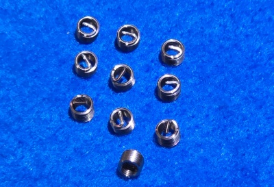 12) 4BA Helicoil  Type Thread Repair Insert 1.5D in length (pack of 10)  IBA04-1.5D