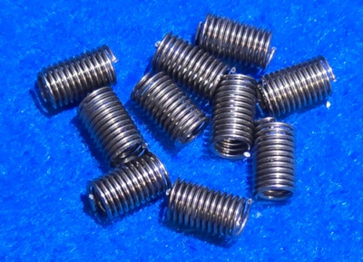 14) #8 UNF Helicoil  Type Thread Repair Insert 36 tpi 2.5D in length (pack of 10)   IUNF0#8036 - 2.5D