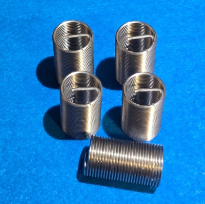 59) 3/4 UNF Helicoil  Type Thread Repair Insert 16 tpi 2.5D in length (pack of 5)  IUNF034016 - 2.5D