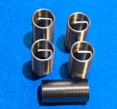 60) 3/4 UNF Helicoil  Type Thread Repair Insert 16 tpi 3D in length (pack of 5)  IUNF034016 - 3D