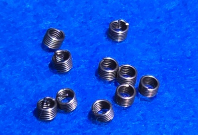 02) #4 UNF Helicoil  Type Thread Repair Insert 48 tpi 1.5D in length (pack of 10)  IUNF0#4048 - 1.5D