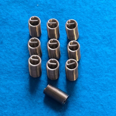 30) 5/16 UNF Helicoil  Type Thread Repair Insert 24 tpi 3D in length (pack of 10)  IUNF516024 - 3D