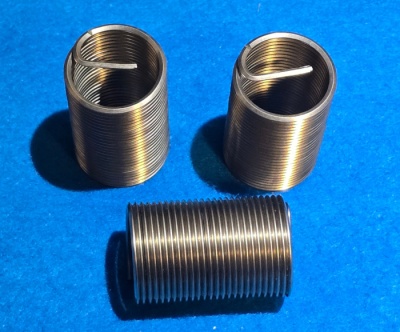 64) 7/8 UNF Helicoil  Type Thread Repair Insert 14 tpi 2.5D in length (pack of 3)  IUNF078014 - 2.5D