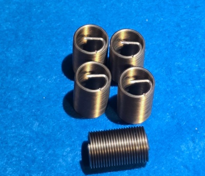 49) 9/16  UNF Helicoil  Type Thread Repair Insert 18 tpi 2.5D in length (pack of 5)  IUNF916018 - 2.5D