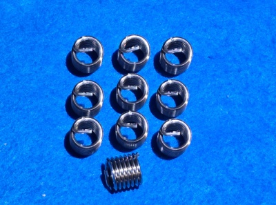 32) 5/16 UNC Helicoil  Type Thread Repair Insert 18 tpi 1.5D in length (pack of 10)  IUNC516018 - 1.5D