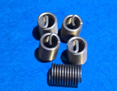 58) 5/8 UNC Helicoil  Type Thread Repair Insert 11 tpi 2D in length (pack of 5)  IUNC058011 - 2D