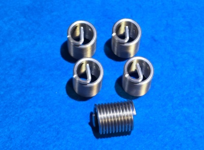 53) 9/16 UNC Helicoil  Type Thread Repair Insert 12 tpi 2D in length (pack of 5)  IUNC916012 -2D