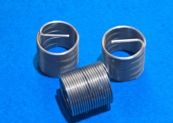 33) 1'' BSP helicoil type thread repair insert 11tpi x 2D length (Pack of 3)  IBSP100011-2D