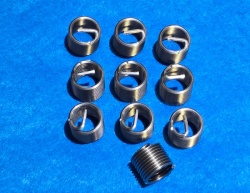 27) 1/2 BSF Helicoil  Type Thread Repair Insert 16tpi 1.5D in length (pack of 10)  IBSF012016 - 1.5D