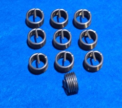 26) 1/2 BSF Helicoil  Type Thread Repair Insert 16 tpi 1D in length (pack of 10)  IBSF012016 - 1D