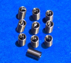 10) 1/4 BSF Helicoil  Type Thread Repair Insert 26 tpi 3D in length (pack of 10)  IBSF014026 - 3D