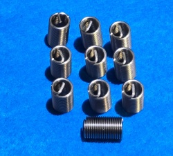 15) 5/16 BSF Helicoil  Type Thread Repair Insert 22 tpi 3D in length (pack of 10)  IBSF516022 - 3D