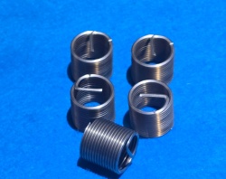 19) 1/2 BSP helicoil type thread repair insert 14tpi x 2.5D length (Pack of 5)  IBSP012014-2.5D