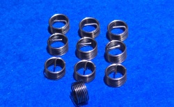 04) 1/8 BSP helicoil type thread repair insert 28tpi x 2.5D length (Pack of 10)  IBSP018028-2.5D