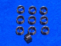 05) 1/8 BSP helicoil type thread repair insert 28tpi x 3D length (Pack of 10)  IBSP018028-3D