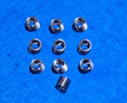 02) 0 BA Helicoil Type Thread Repair Insert 1.5D in length (Pack of 10) - IBA00-1.5D