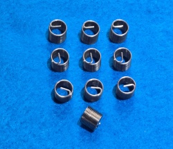 09) 3/8 Cycle helicoil type thread repair insert 26tpi x 2D length (Pack of 10)  ICEI38026-2D