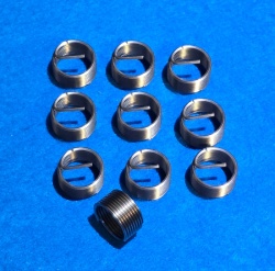 05) 14 Spark Plug Helicoil  Type Thread Repair Insert 1.25mm pitch 1/2'' reach (pack of 10)  ISPL1401.25 - 1/2''