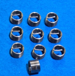 03) 12 Spark Plug Helicoil  Type Thread Repair Insert 1.25mm pitch 1/2'' reach (pack of 10)  ISPL1201.25 - 1/2''