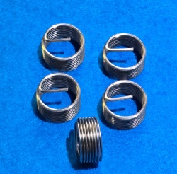 07) 18 Spark Plug Helicoil  Type Thread Repair Insert 1.5mm pitch 1/2'' reach (pack of 5)  ISPL01801.5 - 1/2''