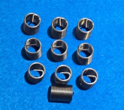 43) 1/2 UNF Helicoil  Type Thread Repair Insert 20 tpi 2D in length (pack of 10)  IUNF012020 - 2D