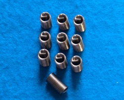 25) 1/4 UNF Helicoil  Type Thread Repair Insert 28 tpi 3D in length (pack of 10)  IUNF014028 - 3D