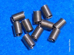 19) #10 UNF Helicoil  Type Thread Repair Insert 32 tpi 2.5D in length (pack of 10)  IUNF#10032 - 2.5D