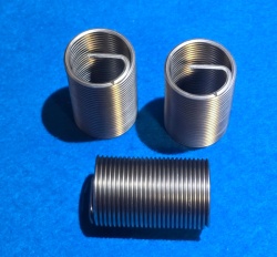 69) 1'' UNF Helicoil  Type Thread Repair Insert 12 tpi 2.5D in length (pack of 3)  IUNF100012 - 2.5D