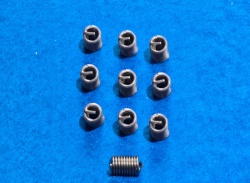 29) 1/4 UNC Helicoil  Type Thread Repair Insert 20 tpi 2.5D in length (pack of 10)  IUNC014020 - 2.5D