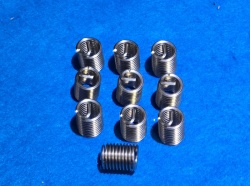 23) 3/8 BSW Helicoil  Type Thread Repair Insert 16 tpi 2D in length (pack of 10)  IBSW038016 - 2D